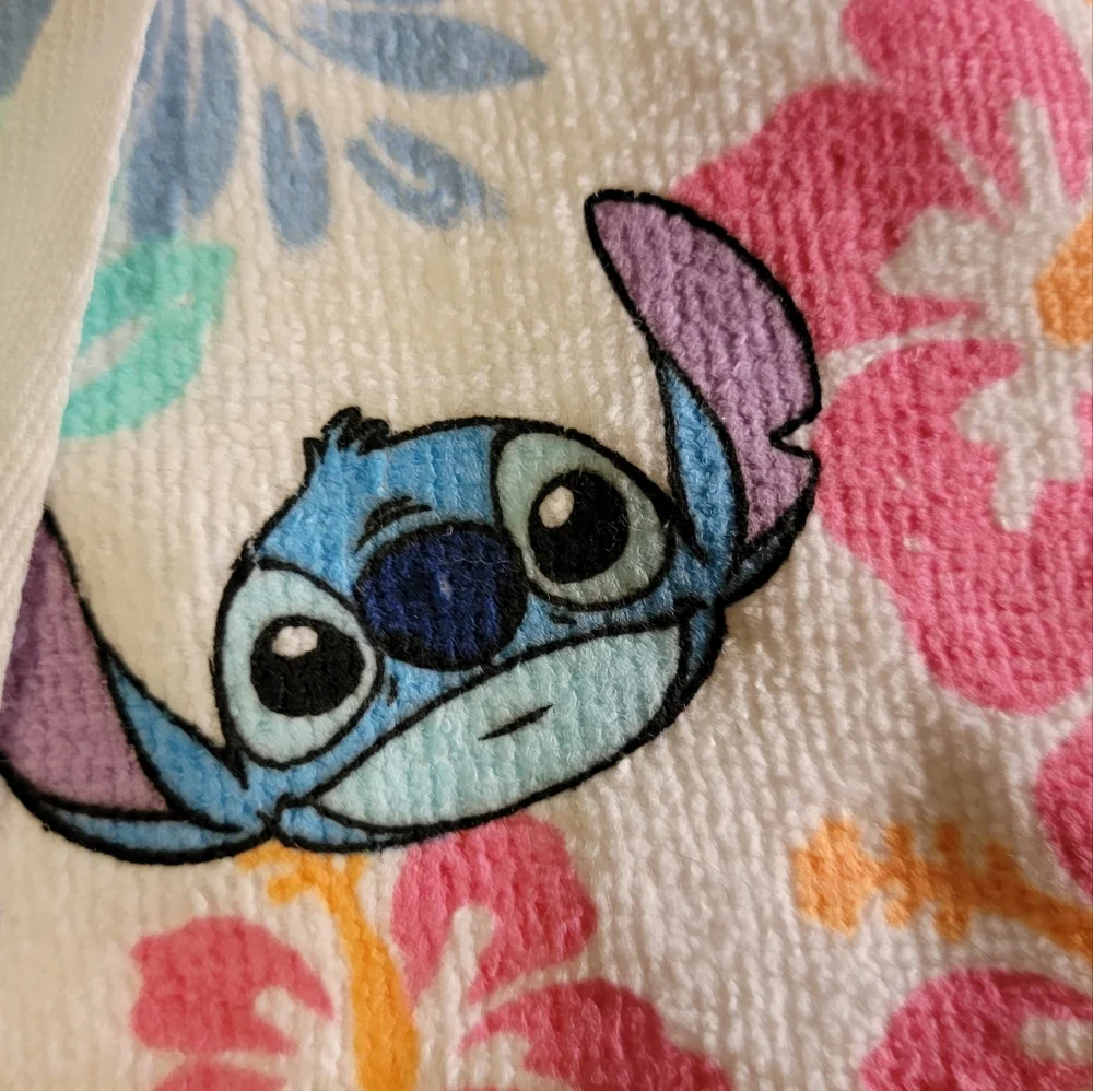 NWT! Disney Stitch Set of 2 Tea Towels Hand Towels Lilo and Stitch